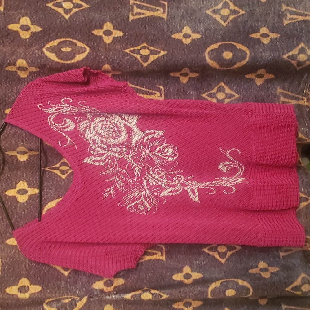 Pink cover up shirt made by "HAVE" ?? (Tag in shirt is faded)